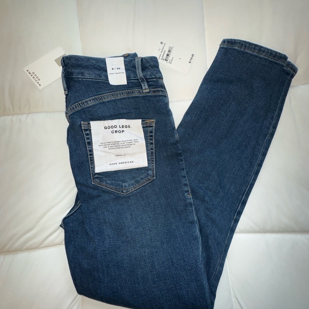 Good American Women's Good Legs Crop Jeans